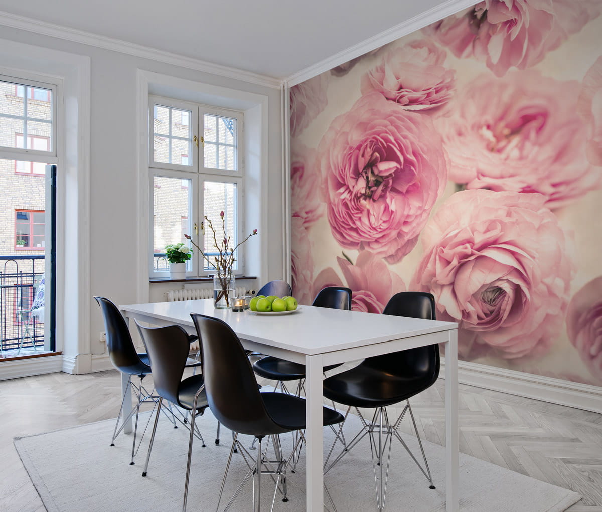 Wandbild Summer Wind - Pink
