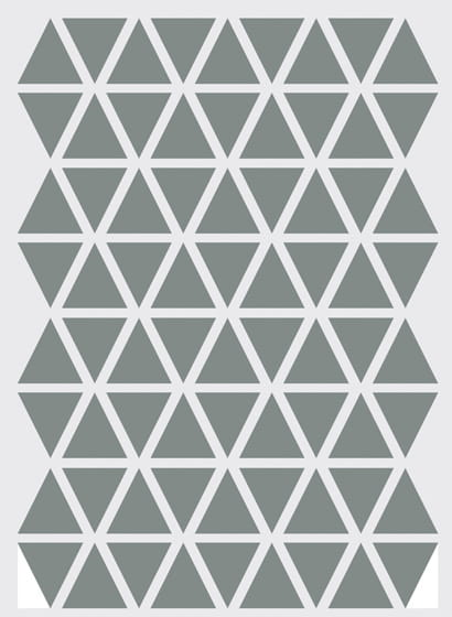 Wall Decal Mini Triangle - Grau