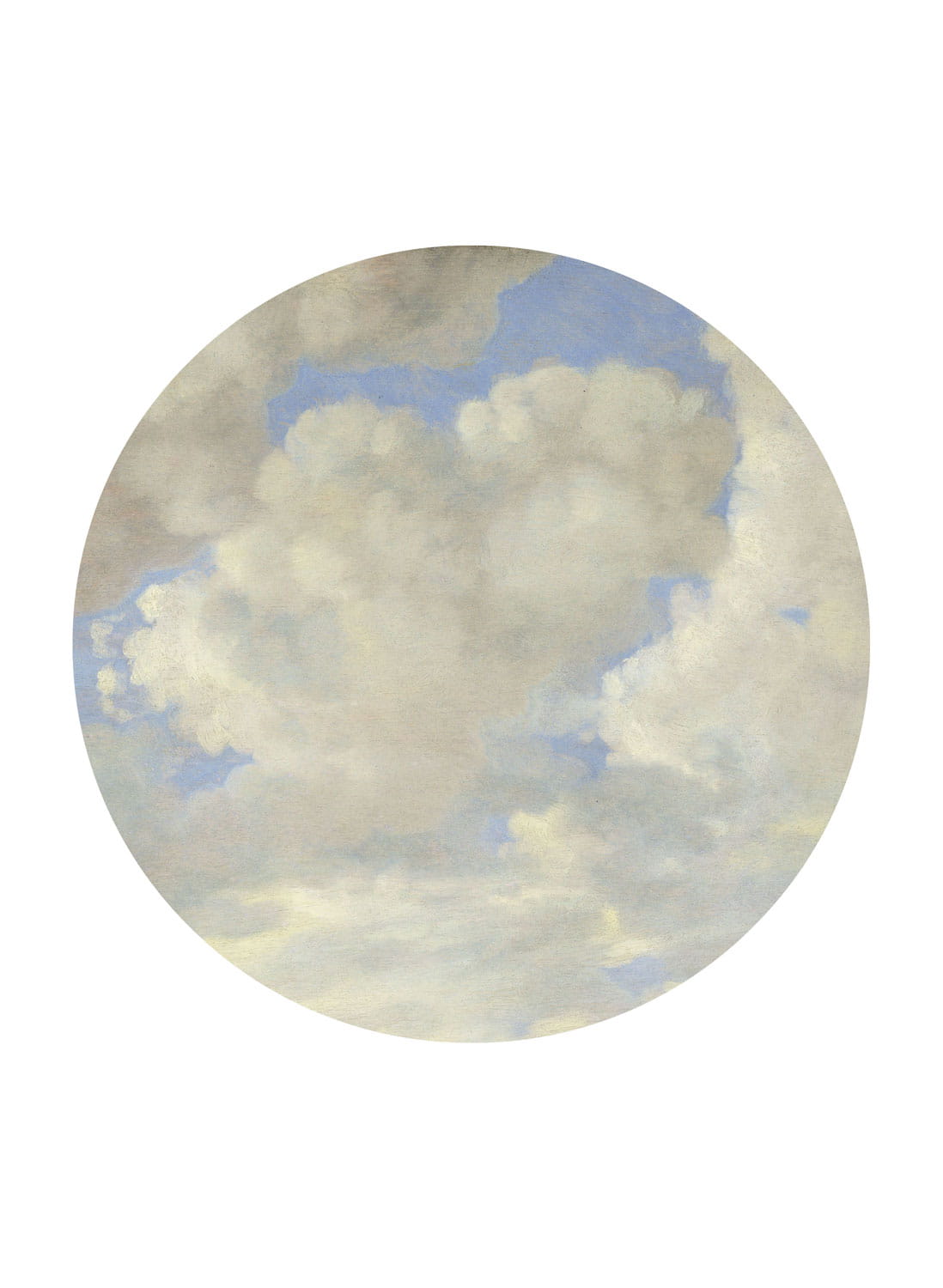 Wandbild Golden Age Clouds 4 Circle - M - 1.9m
