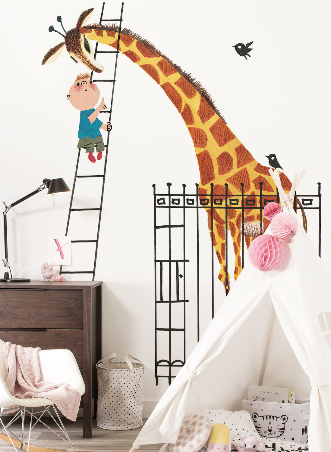 Wandbild Giant Giraffe