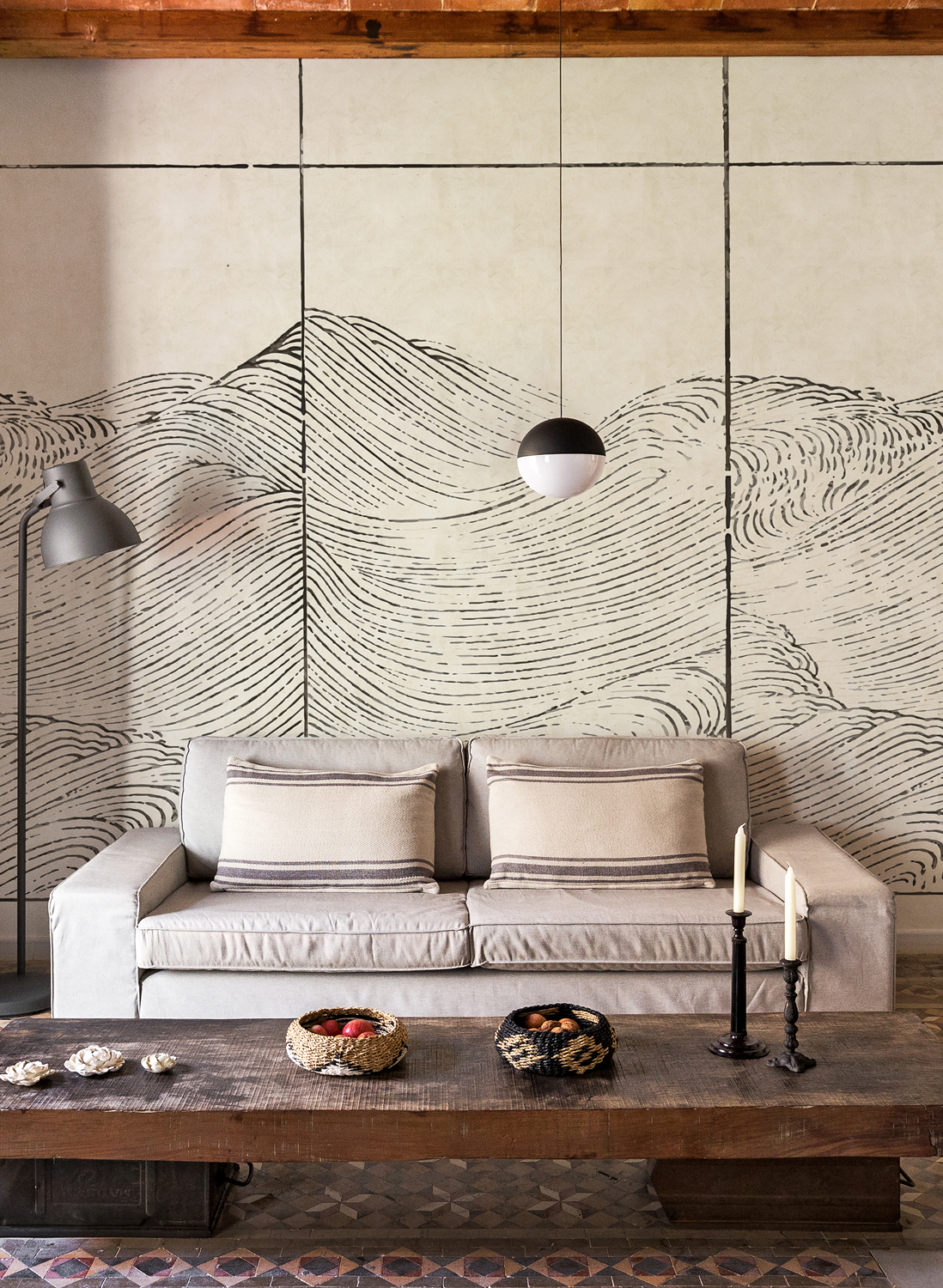 Wandbild Waves