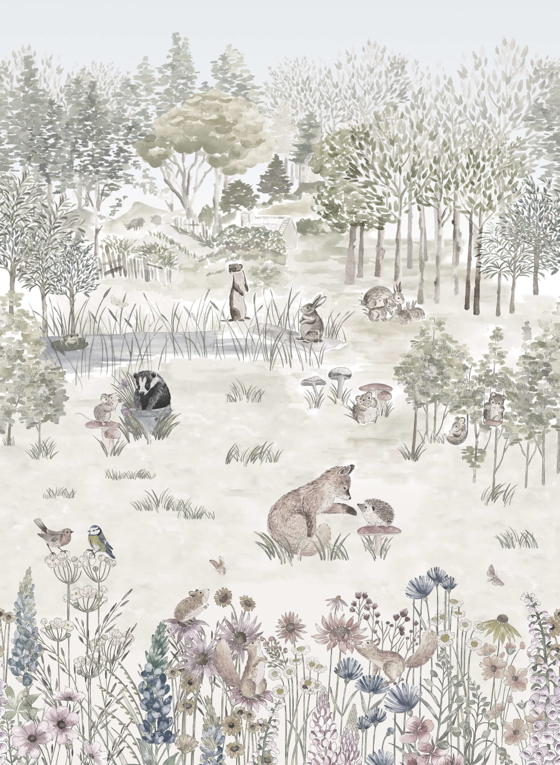 Tapete Potter's Woodland - Solstice