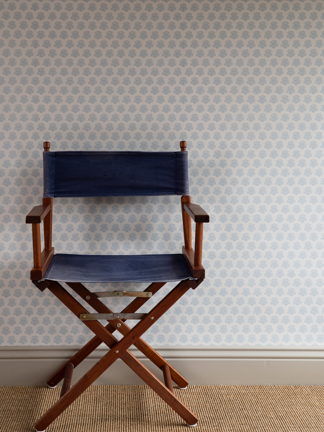 Wallpaper India - Vintage Blue