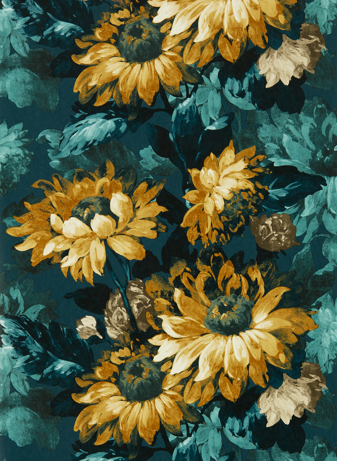 Tapete Sunforest - Denim/ Ochre