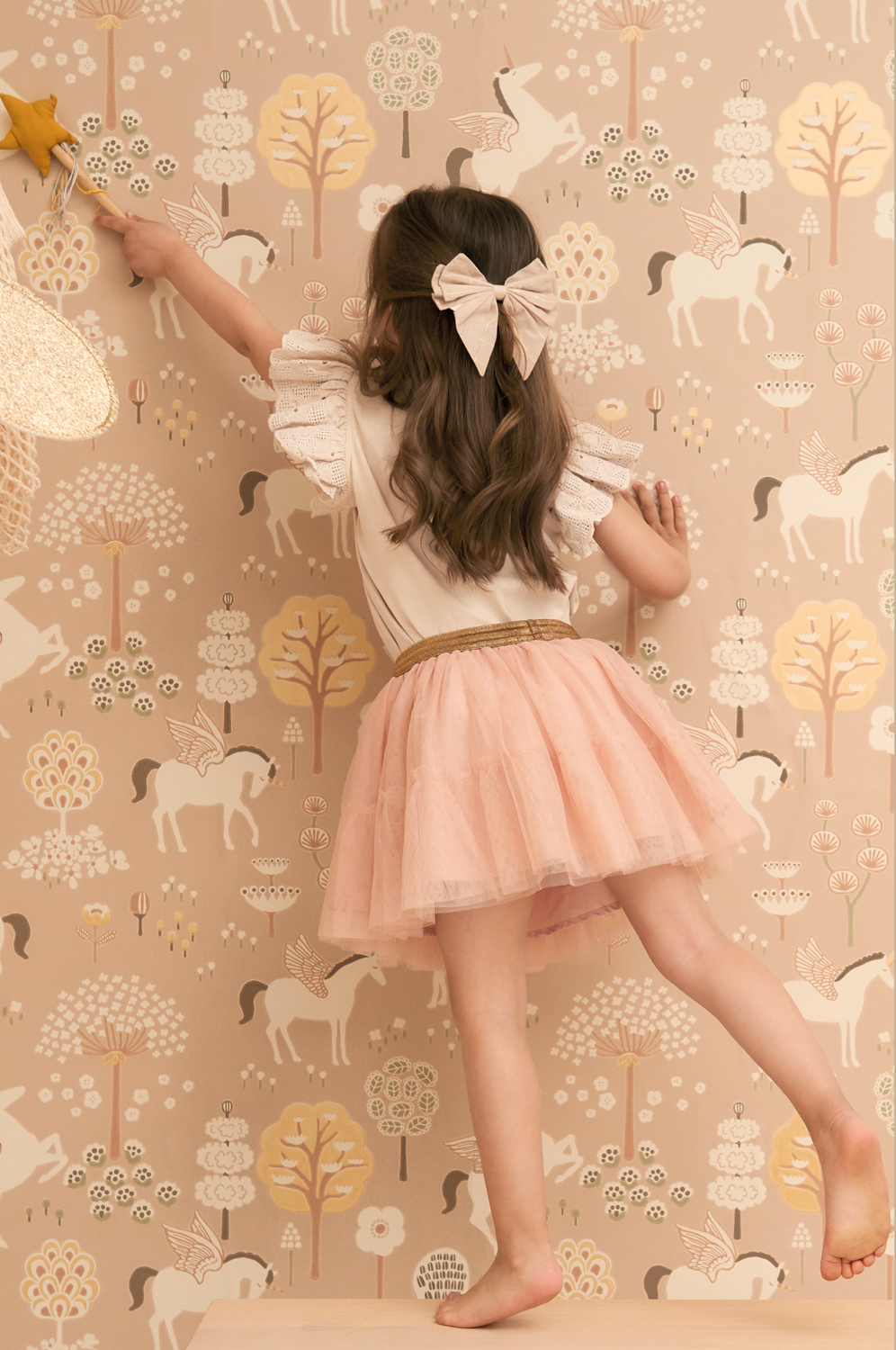 Tapete True Unicorns - Old Pink