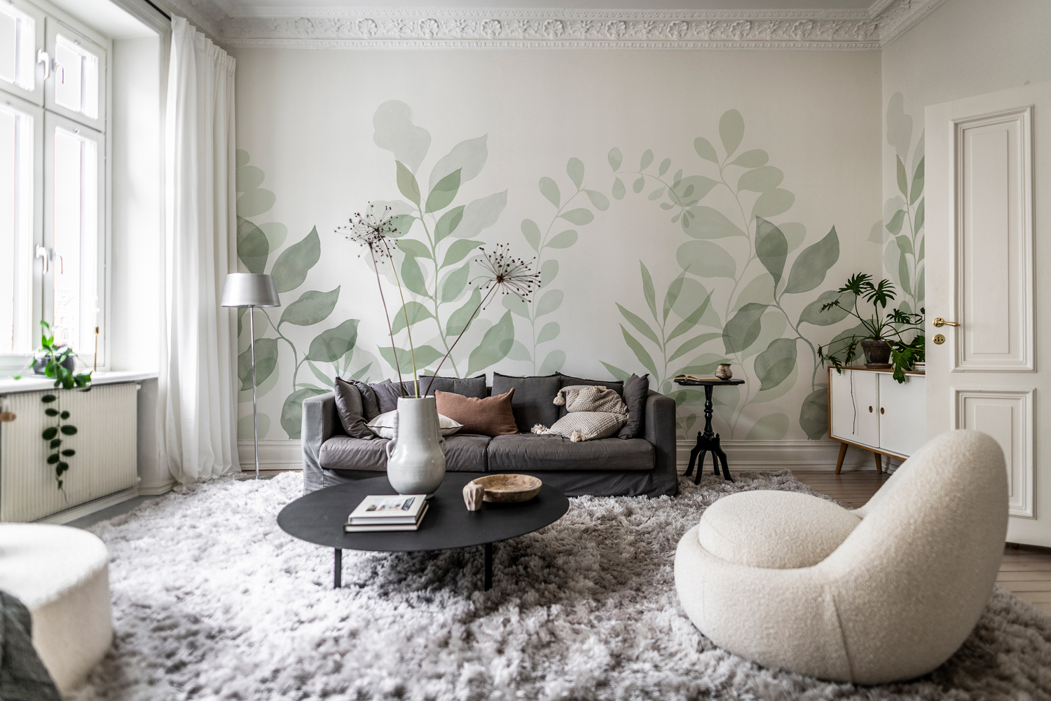 Wandbild Grow - green