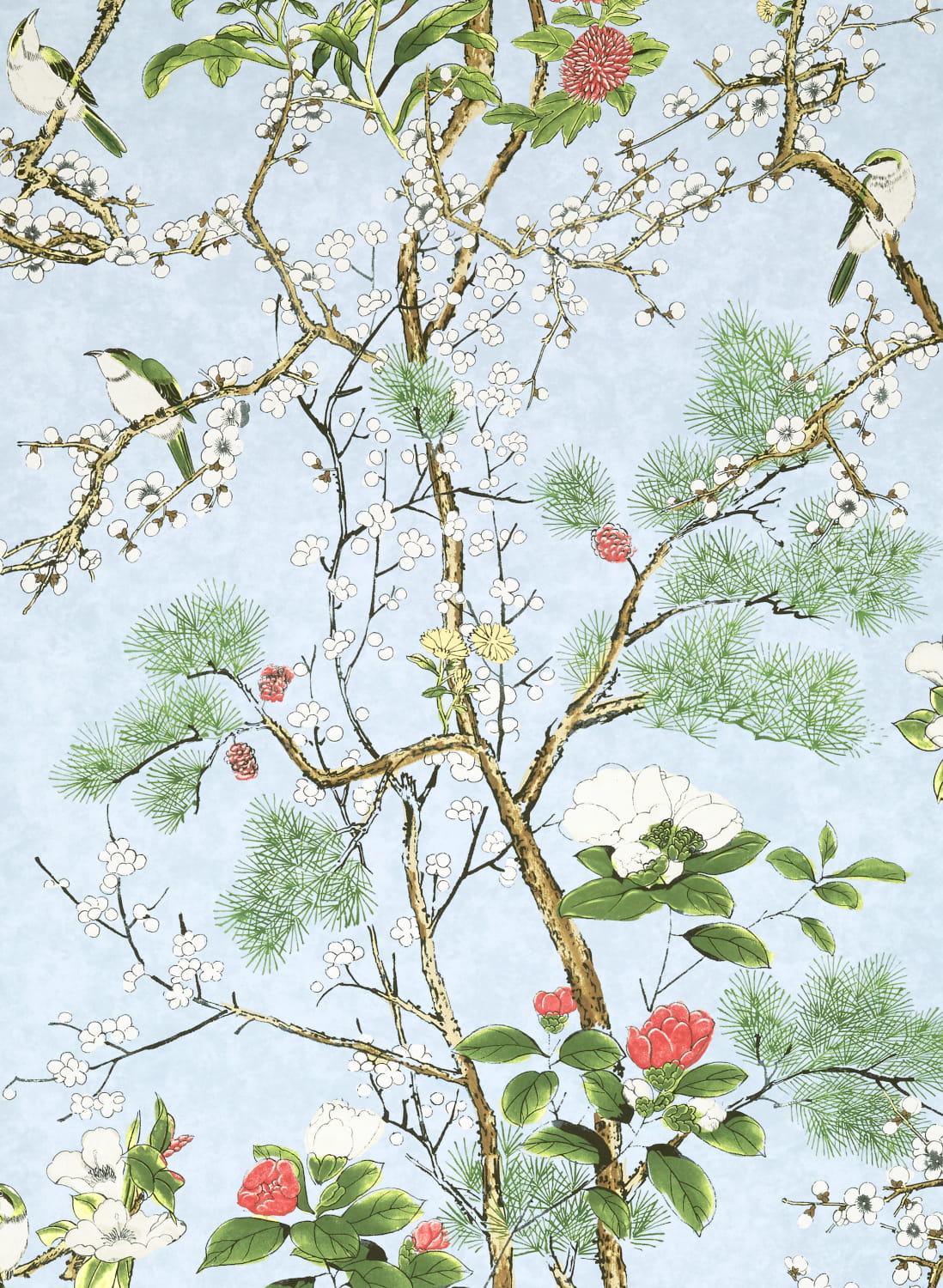 Wallpaper Katsura - Spa Blue