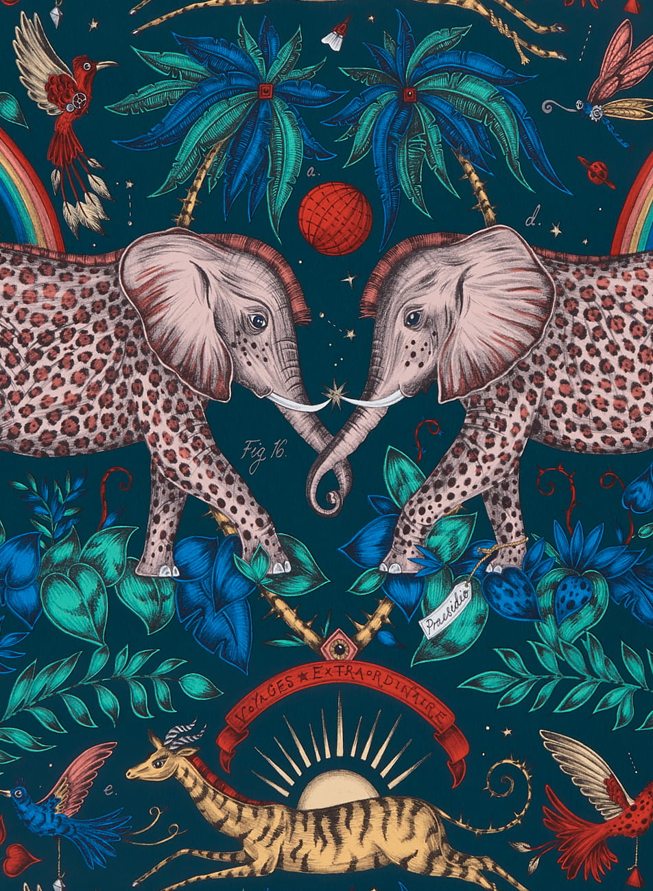 Tapete Zambezi - Navy