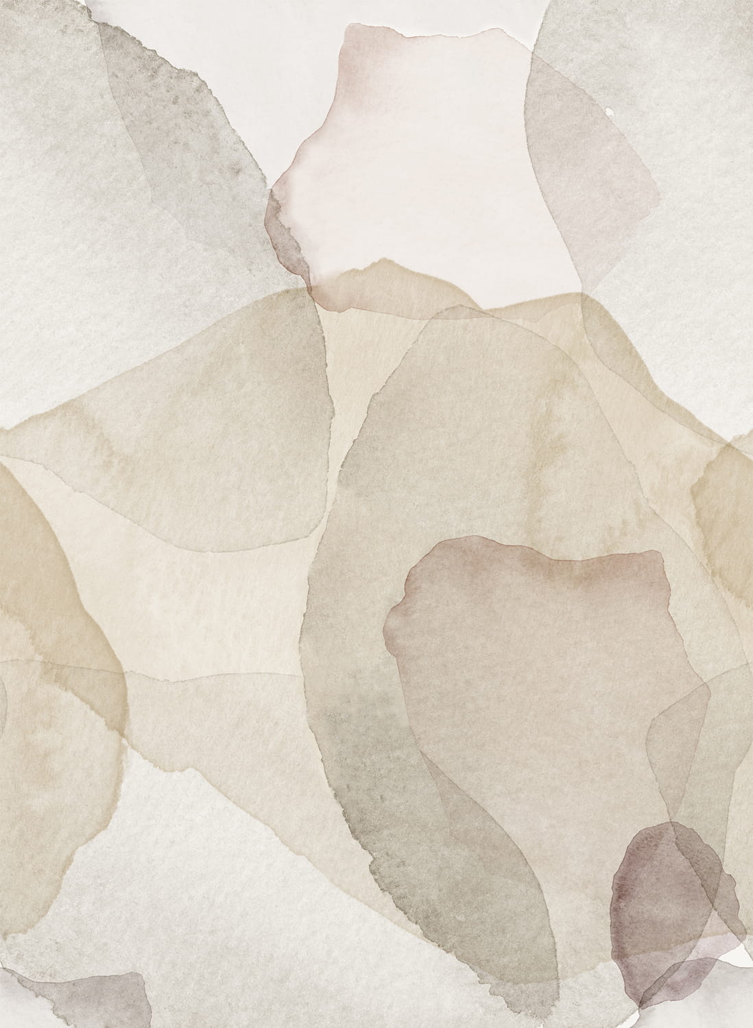 Wandbild Petals - Sand