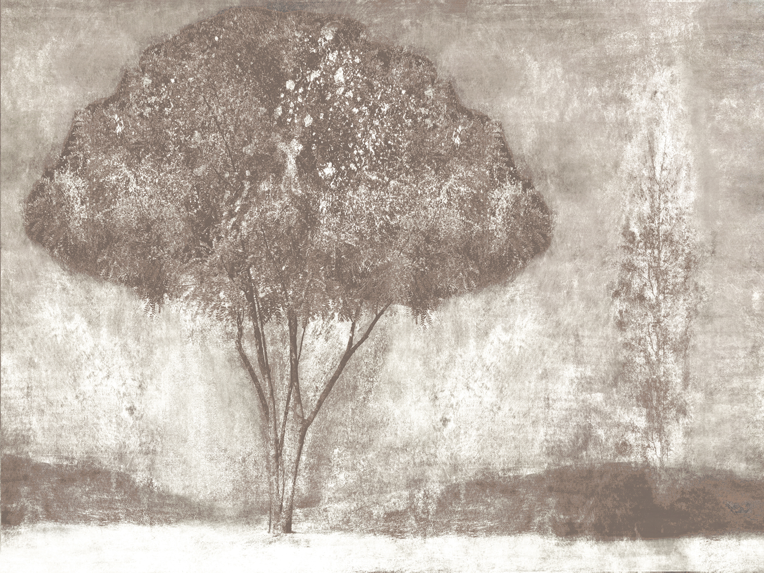 Wandbild Season - Ivory