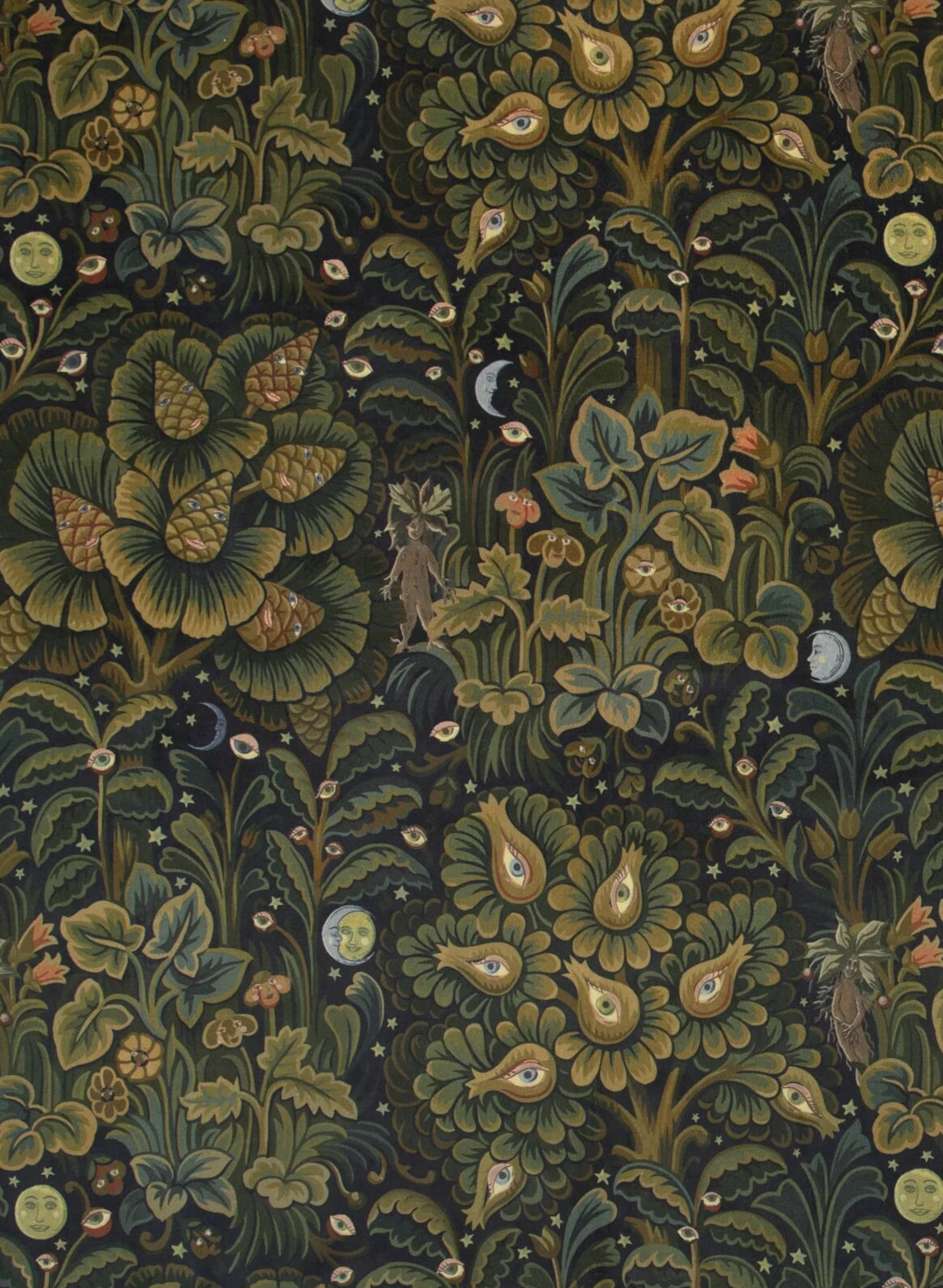 Wallpaper Moon Garden - Midnight