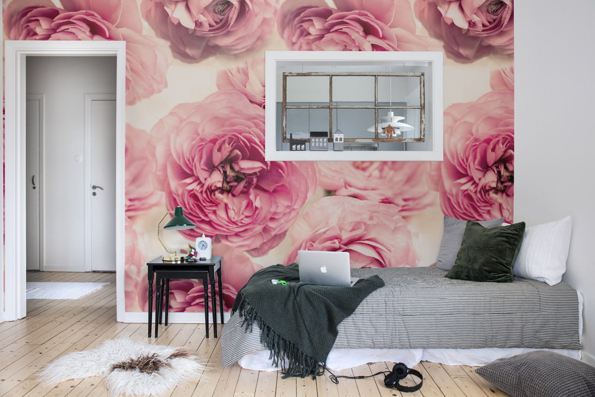 Wandbild Summer Wind - Pink