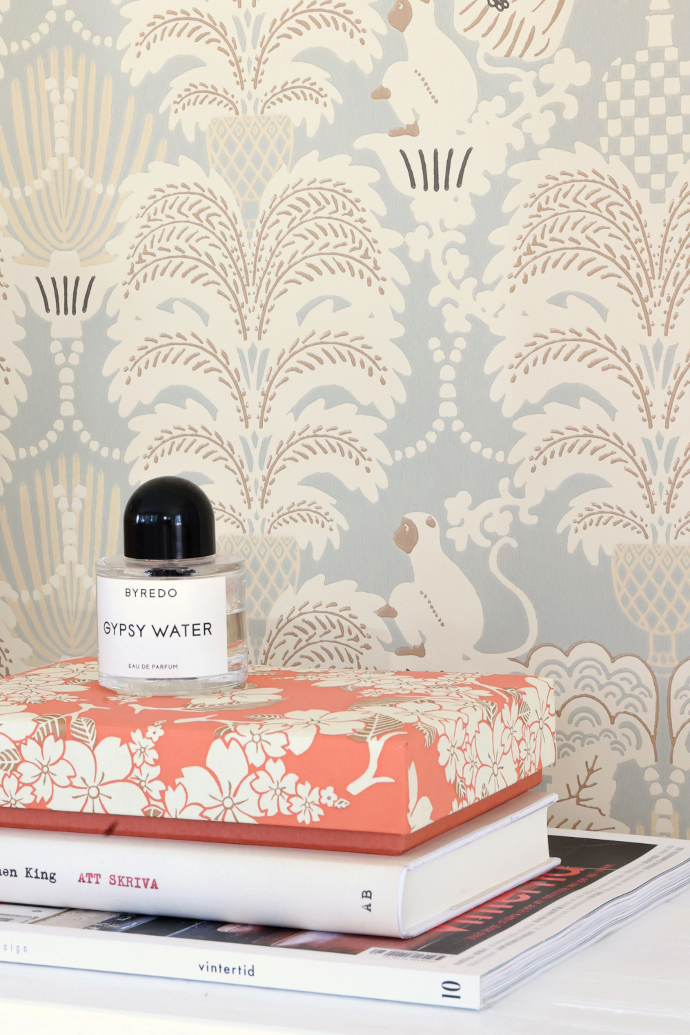 Tapete Hello Monkey - Pale Sage Green