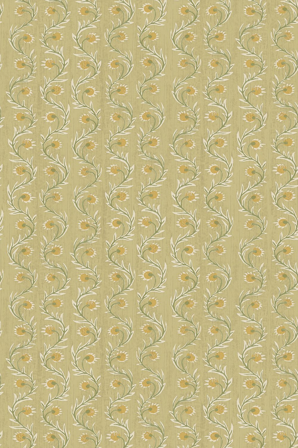 Papier peint Rubia - Soft Yellow