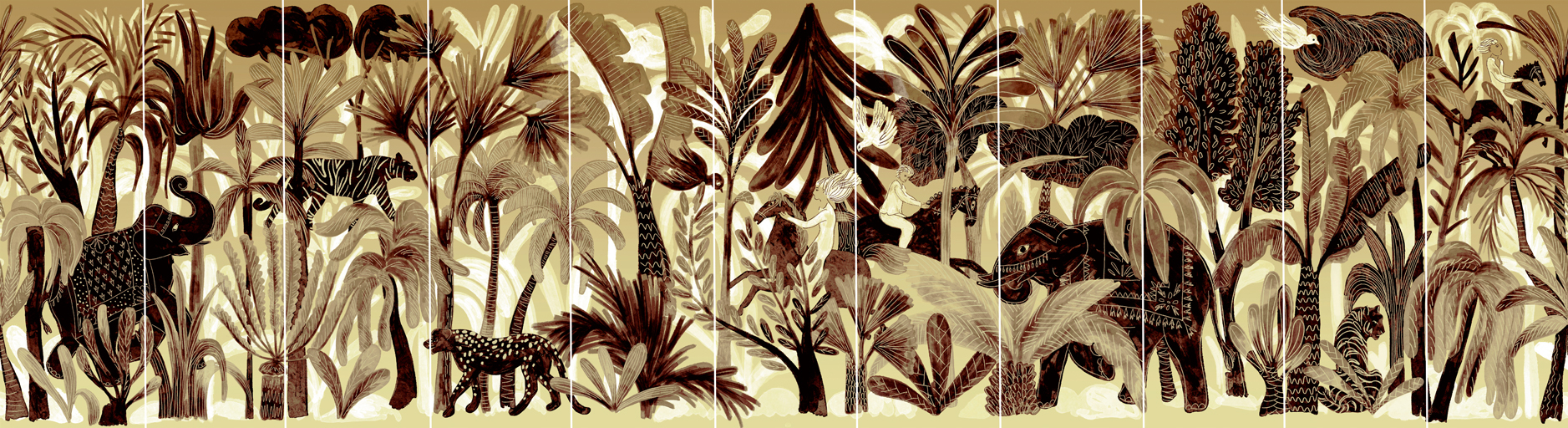 Wandbild Bel Ami - Panel 7