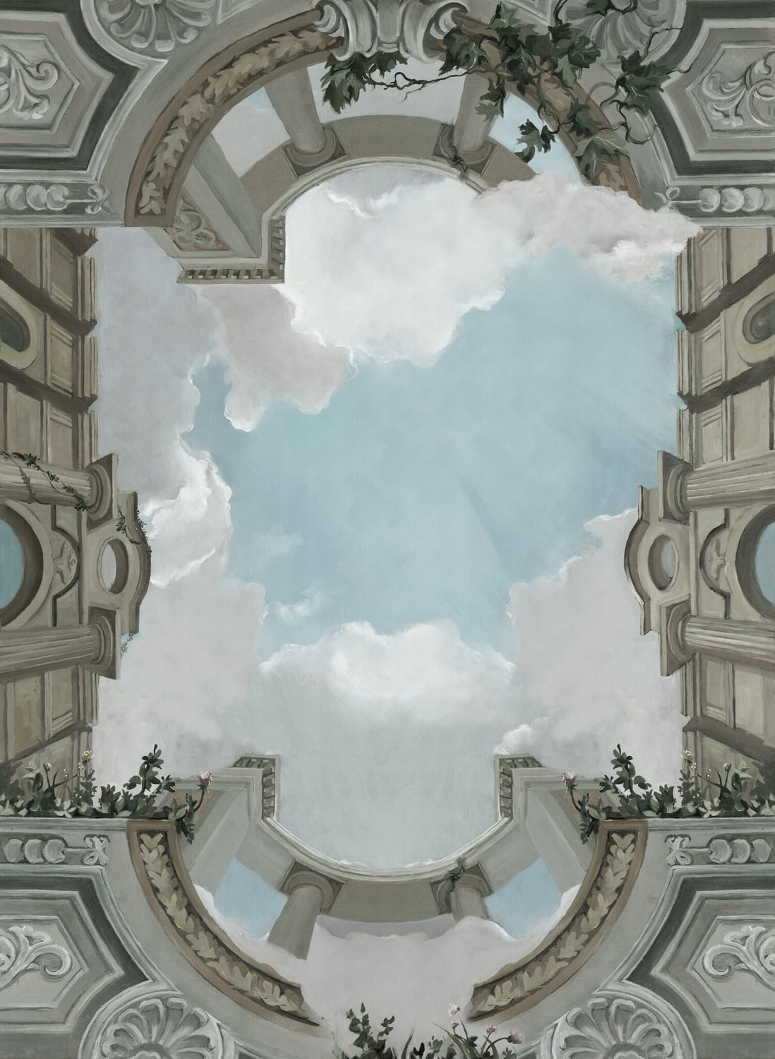 Wandbild Lucca - Cloud