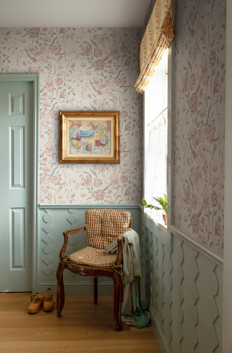 Tapete Karins Bukett - Powder Pink