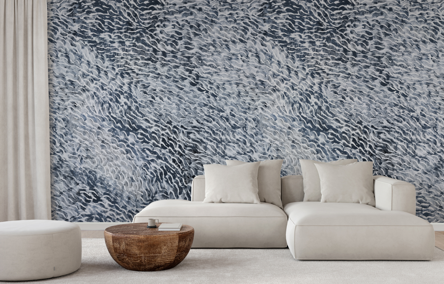 Wandbild Cascade - Marine