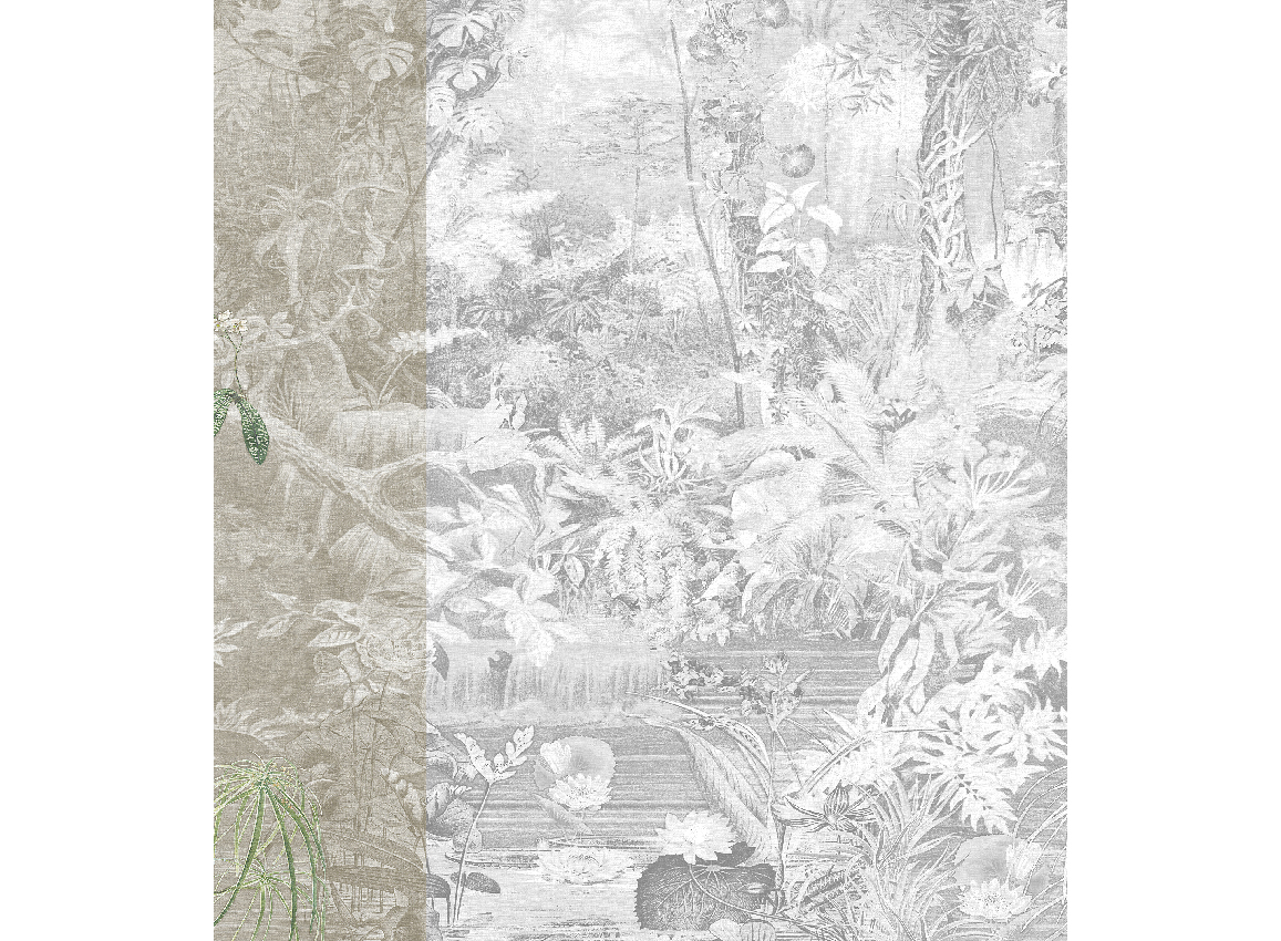 Wandbild Coari - White Panel 1