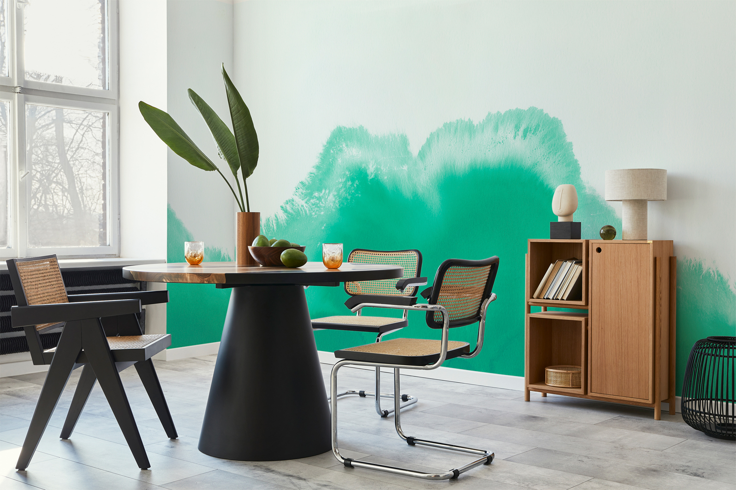 Wandbild Coral Reefs - Aqua