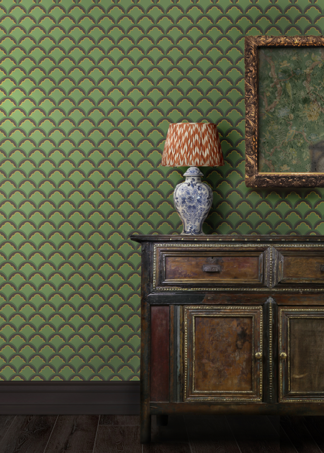 Tapete Mount Temple Small - Emerald