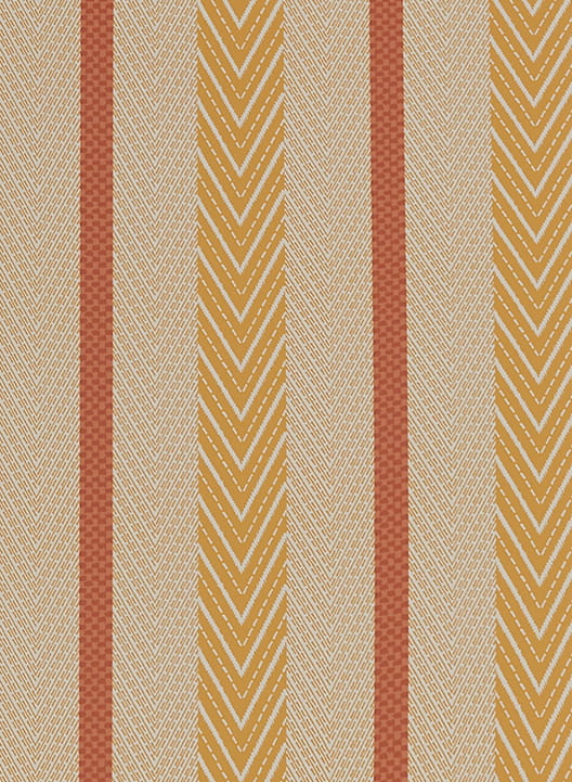 Tapete Sagitta - Amber/ Terracotta