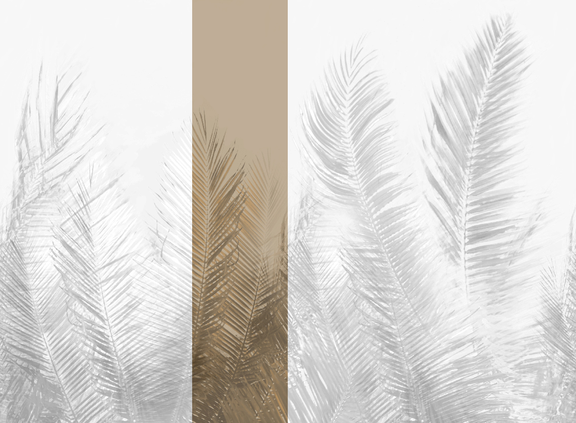 Wandbild Boko - Sepia Panel 3