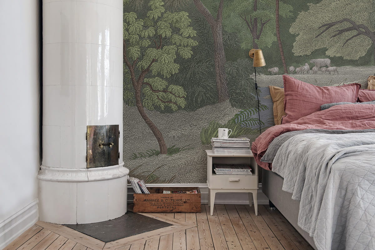 Wandbild Jungle Land - Color B