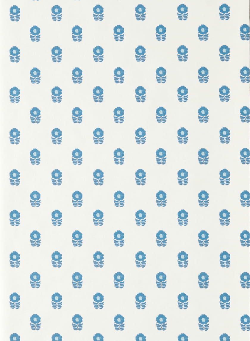 Tapete Ditsy Daisy - Denim