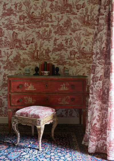 Fabric Toile Baptiste - Rhone
