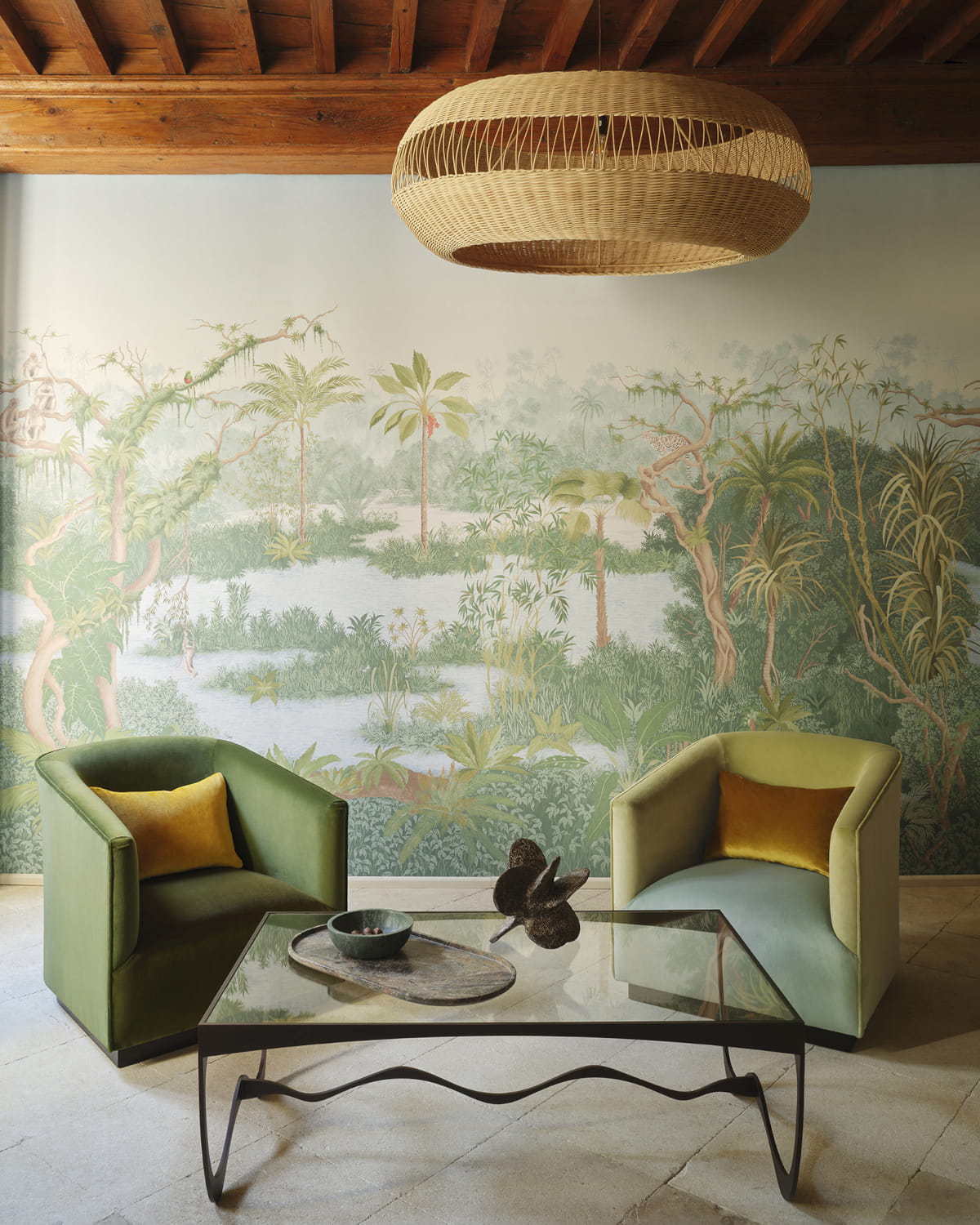 Wandbild Borneo - Printemps