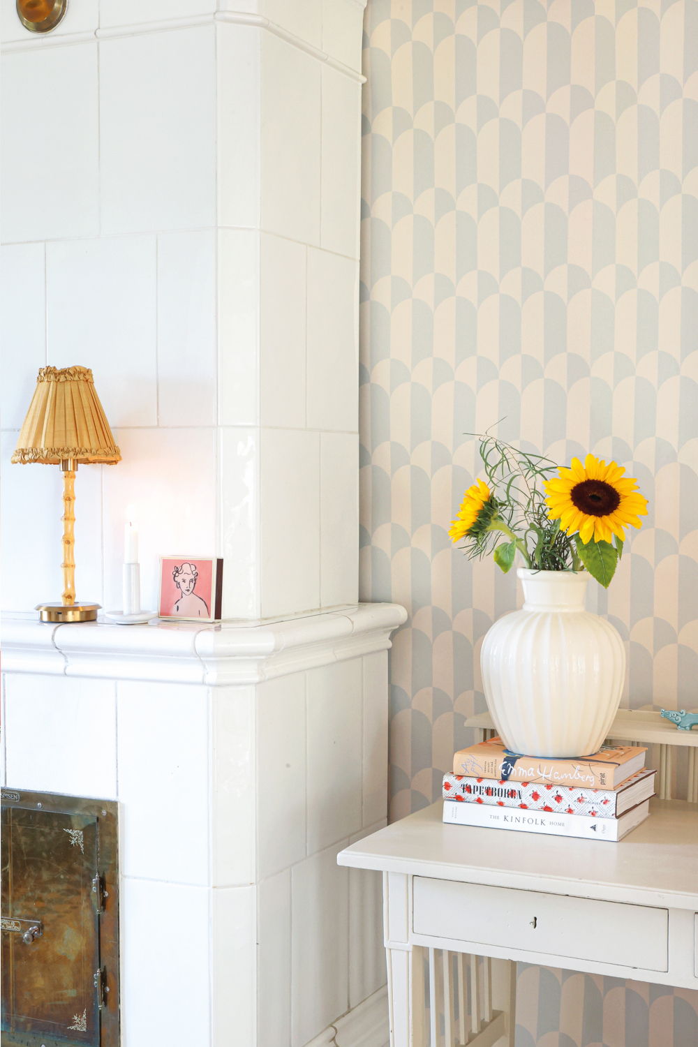 Tapete Whipped Cream - Seafoam Blue