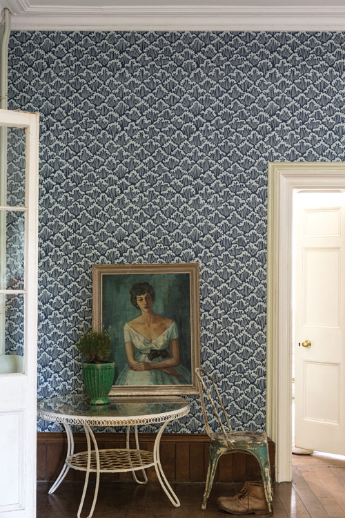 Tapete Aranami - Stiffkey Blue/ Skylight