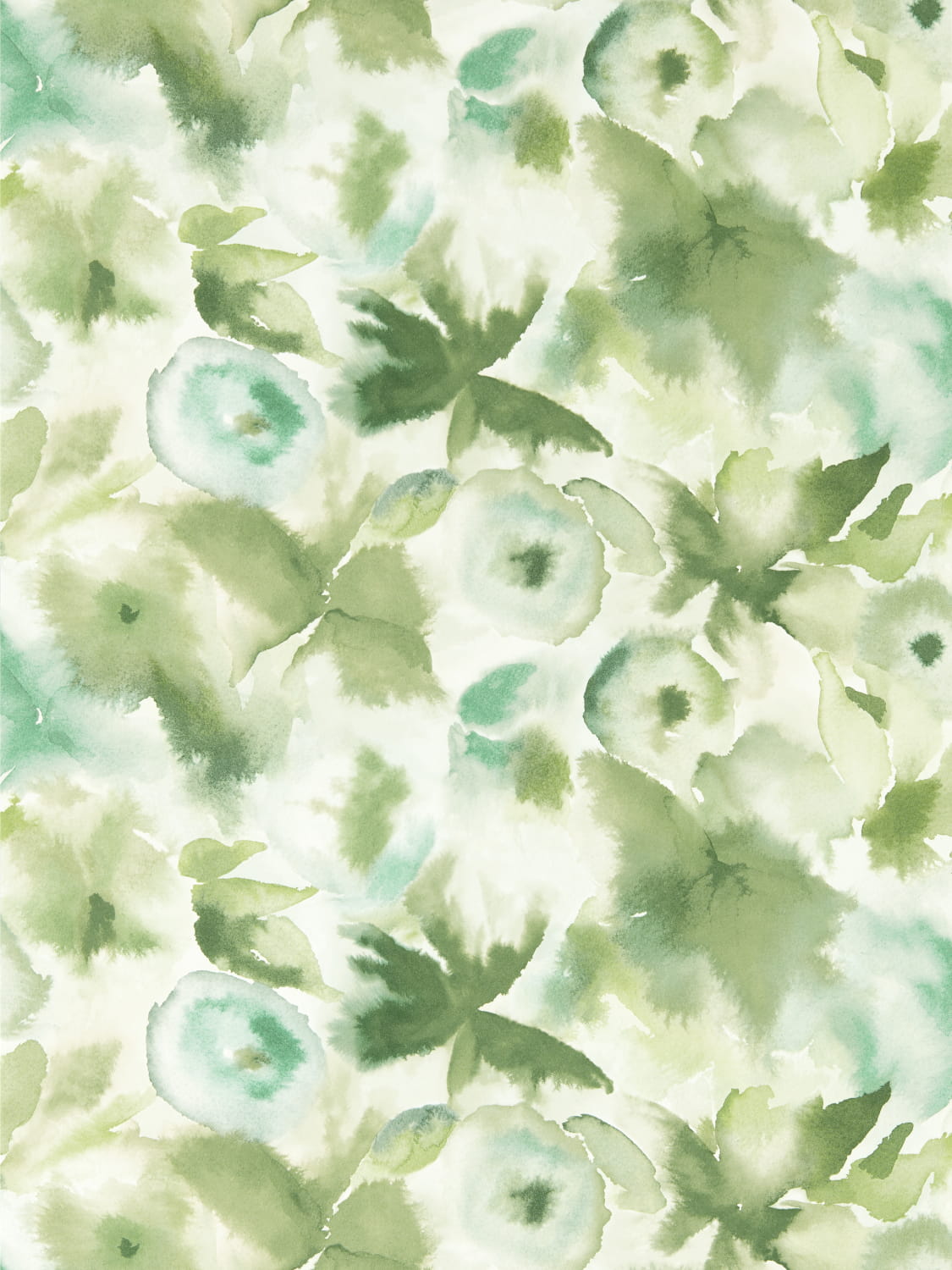 Tapete Flores - Clover/ Kelly/ Aqua