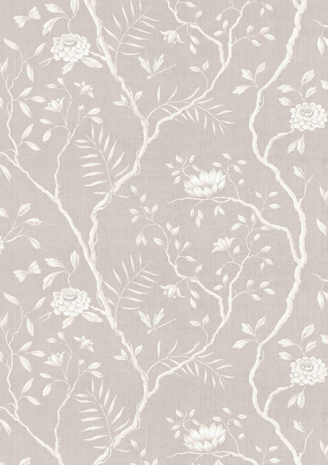 Wallpaper Jasper Peony - Flax