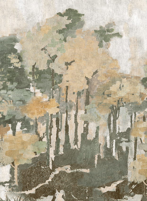 Wandbild Funes - Sepia Panel 6