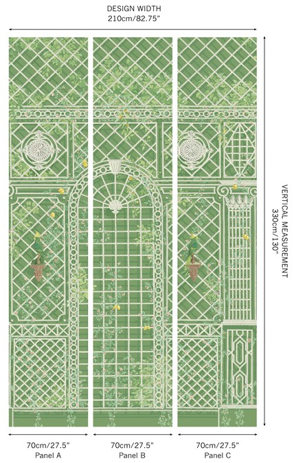 Wandbild L'Orangerie - Craie