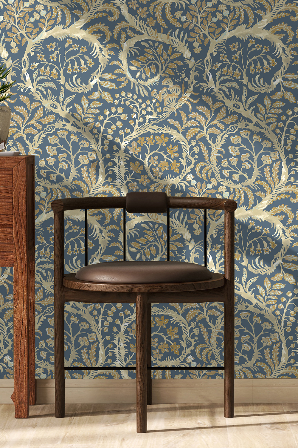 Tapete Butterrow - Bude Blue