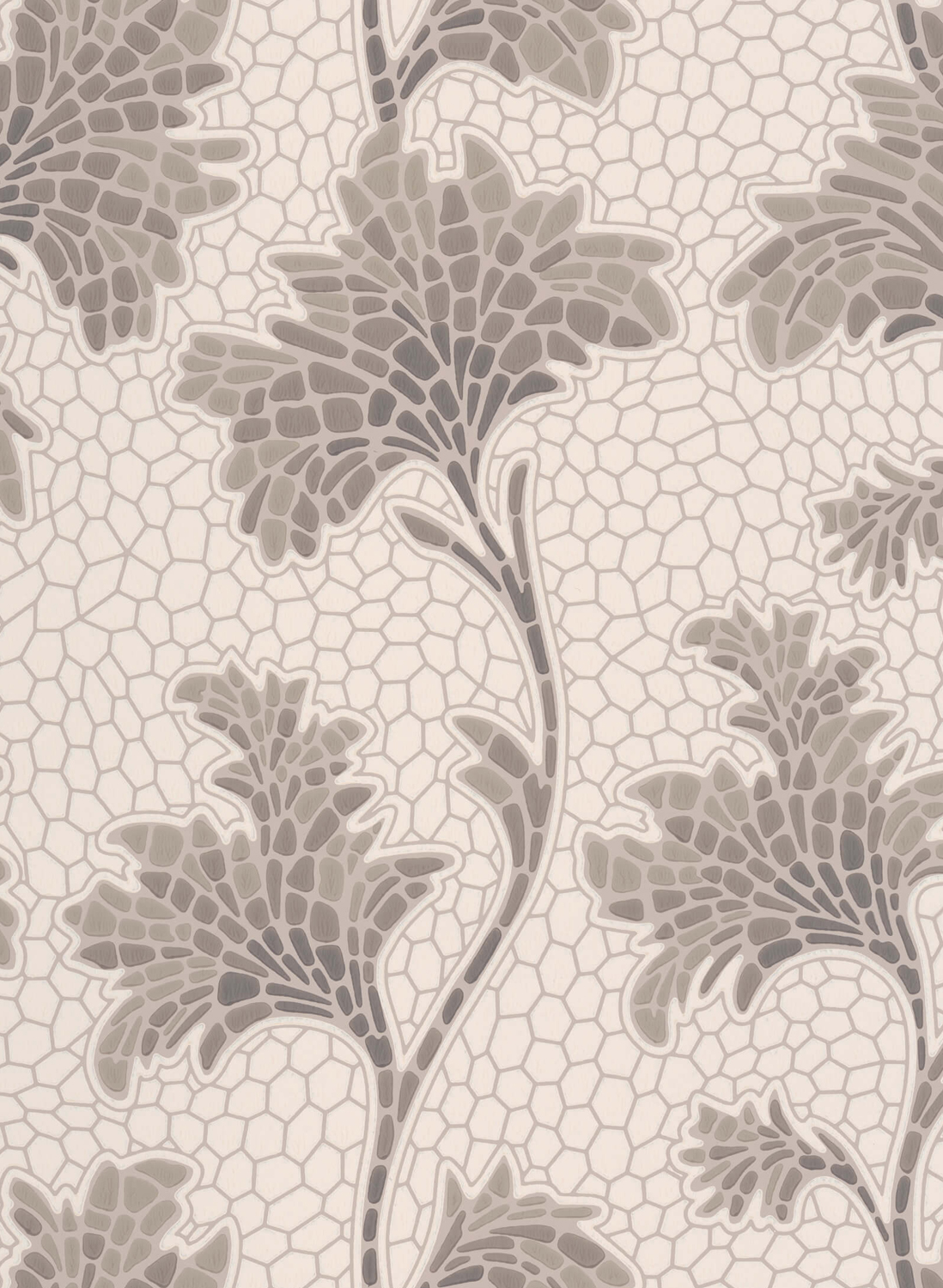 Tapete Mosaic Trail - Slaked Lime