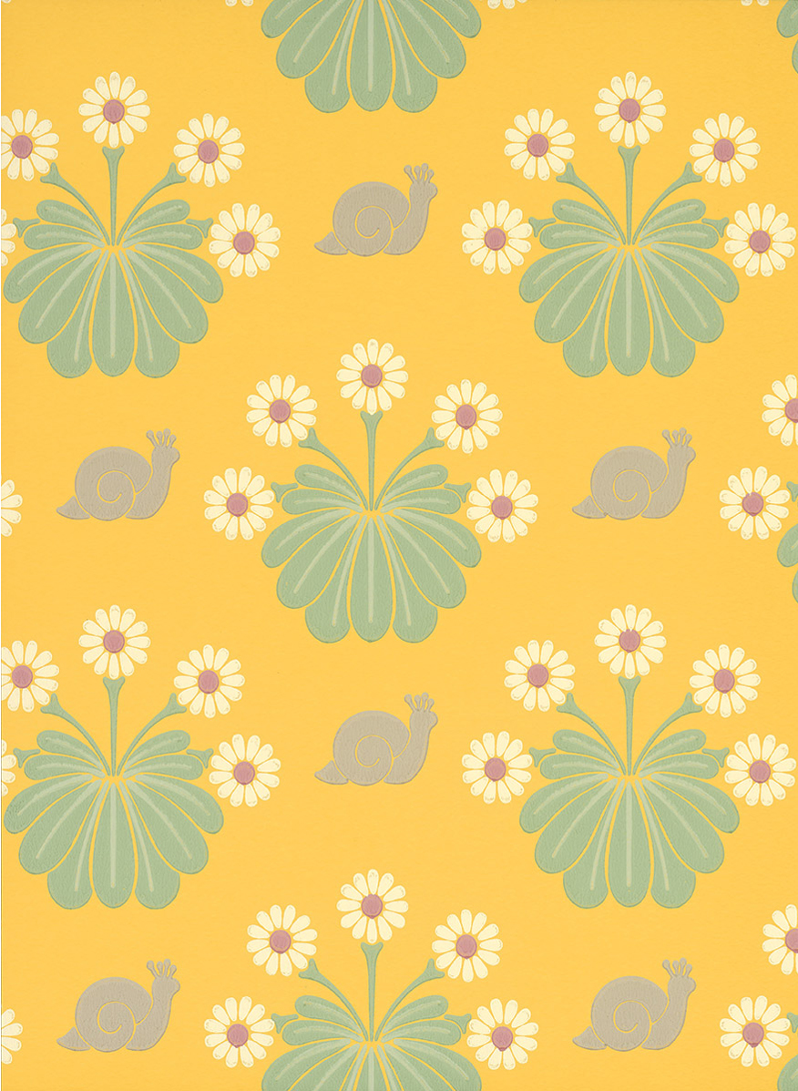 Tapete Burges Snail - Lemon