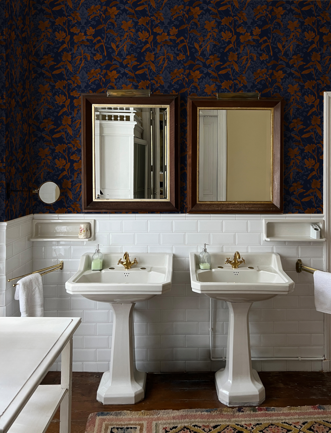Tapete Blooming Damask - Tobacco