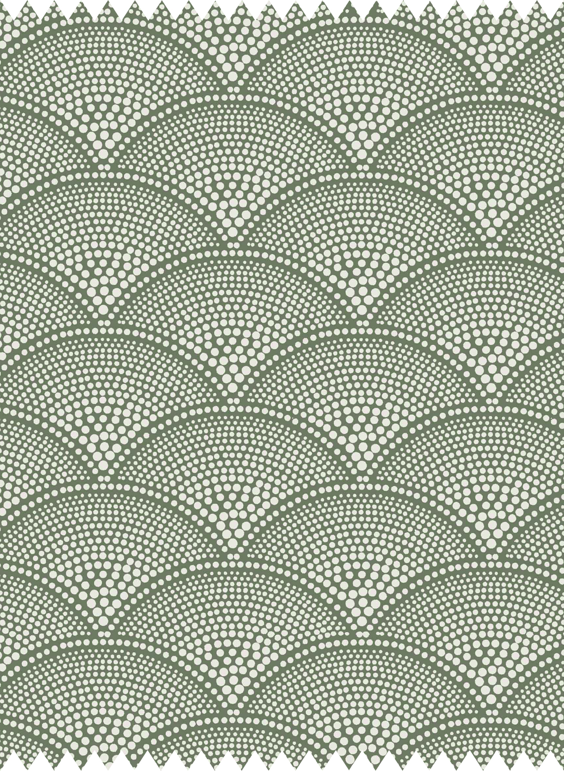 Stoff Feather Fan Jacquard