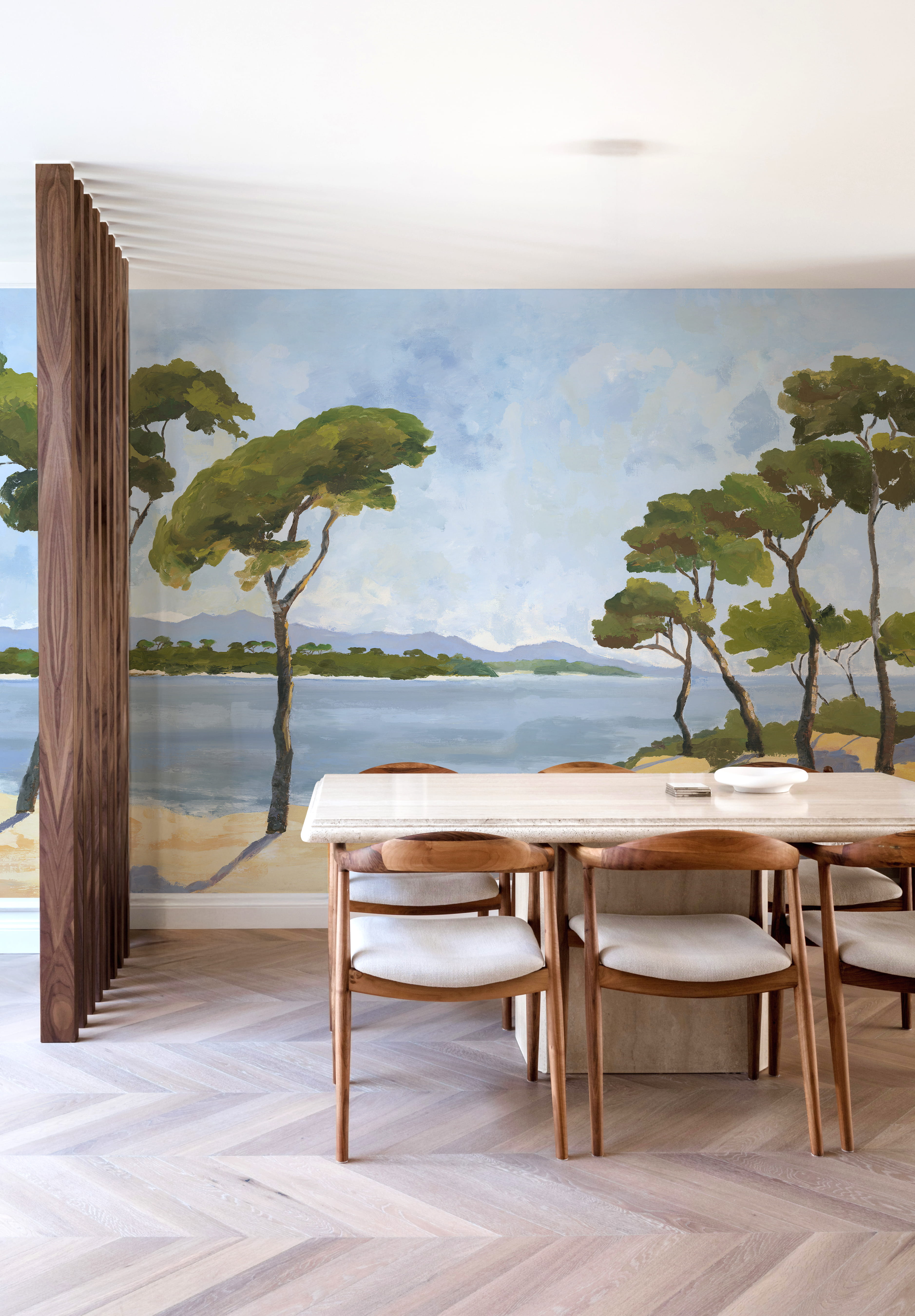 Wandbild Lérins - Panel D