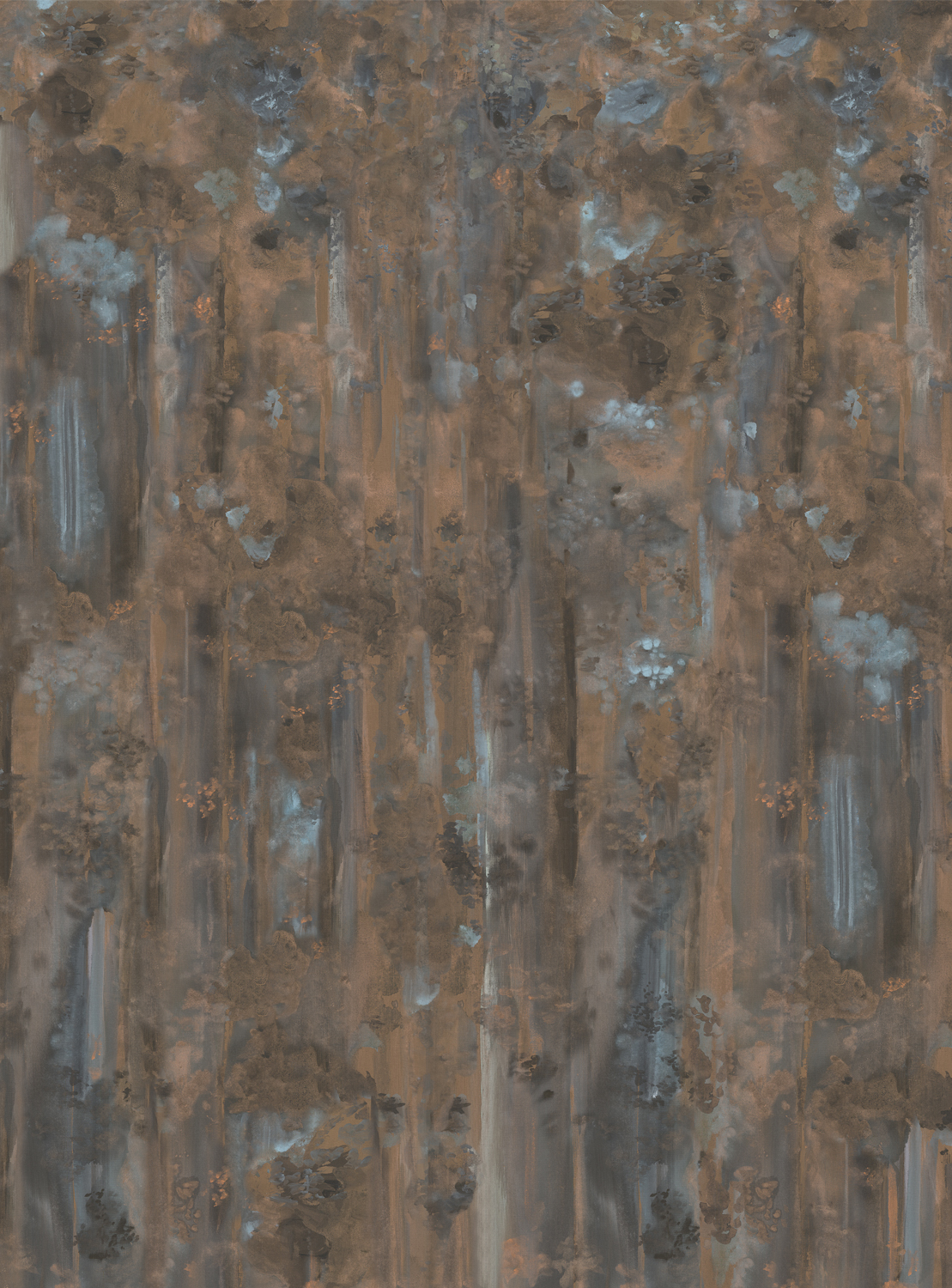 Wandbild Deva - Rust