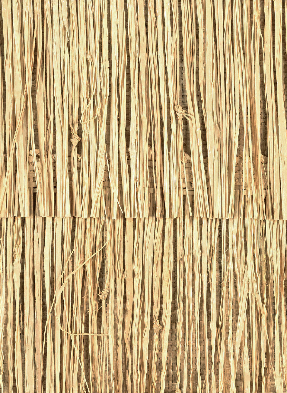 Tapete Raphia Frange - Blond