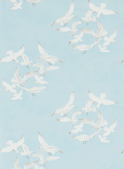 Tapete Seagulls - Blue