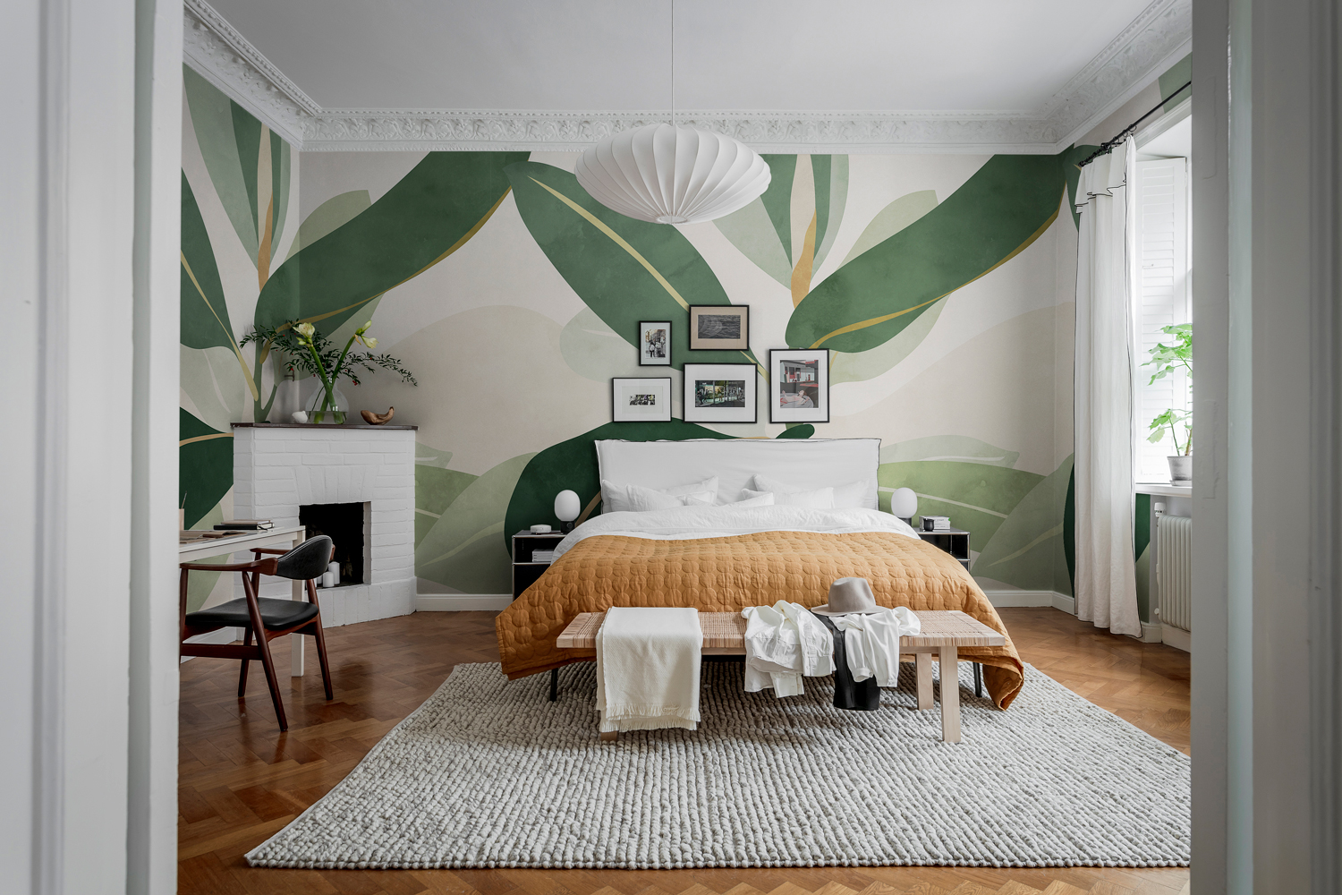 Wandbild Ruby - green