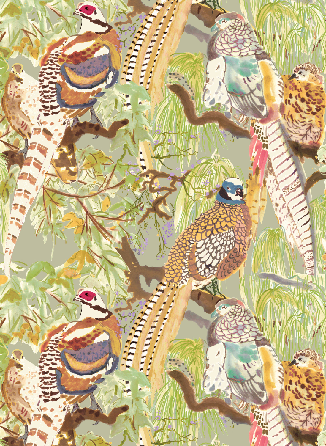 Tapete Game Birds - Multi