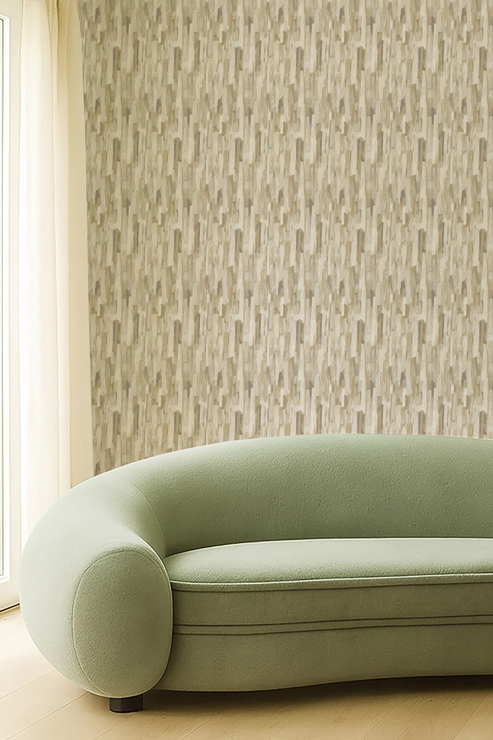 Tapete Cityscape - Linen/ Mocha