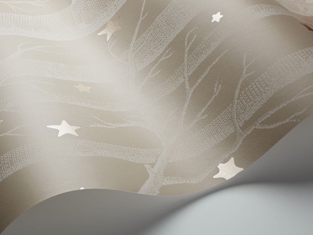 Tapete Woods & Stars - Linen